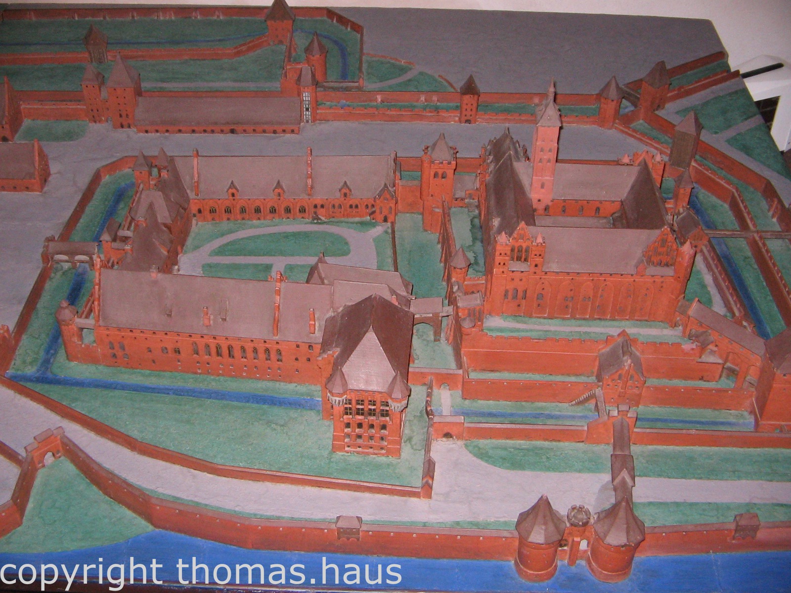Model der Schlossanlage